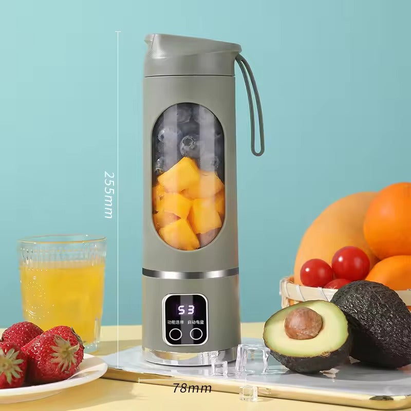 Portable USB Rechargeable Blender – Personal Smoothie Maker & Mini Juicer Cup for Shakes, Juices & Travel
