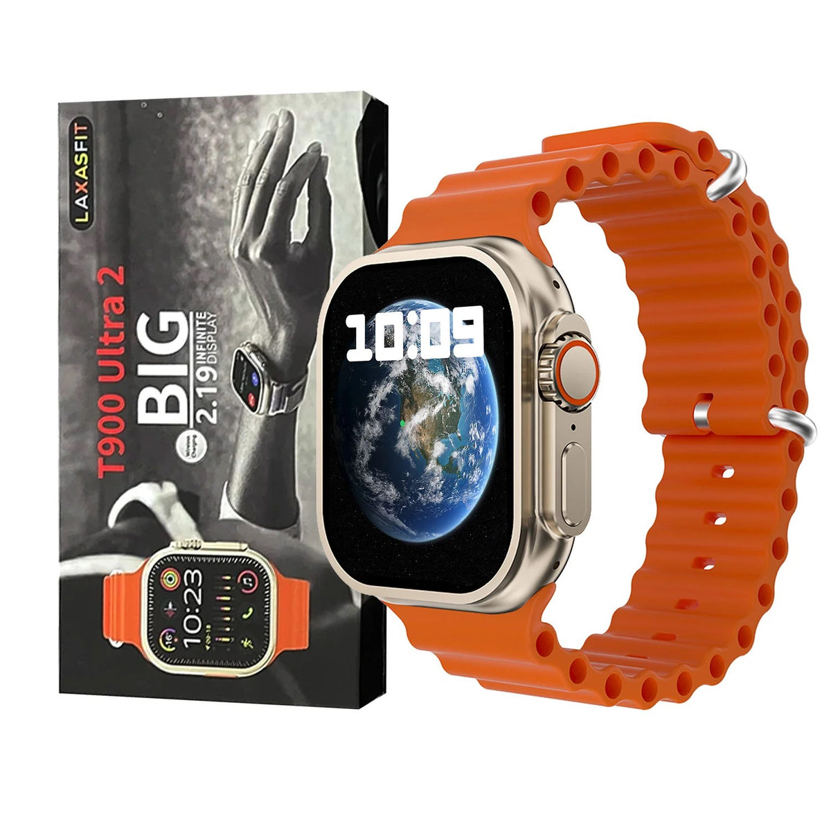 Ultra X T900 Smart Watch – Bluetooth Calling & Fitness Tracker | Black Edition