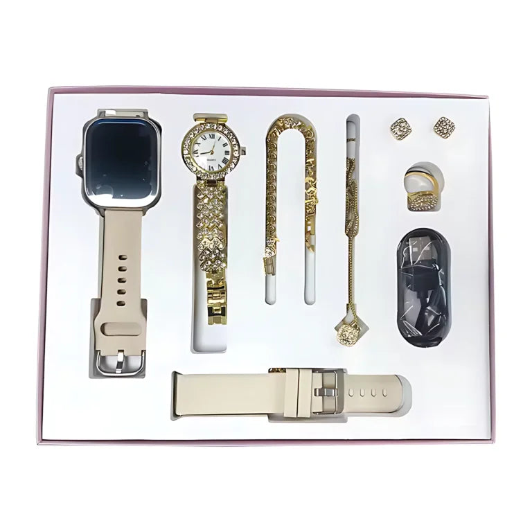 A58 Plus 6 in 1 - Smartwatch For Women | Best Quality Smart Watch For Girls | Perfect For Gift