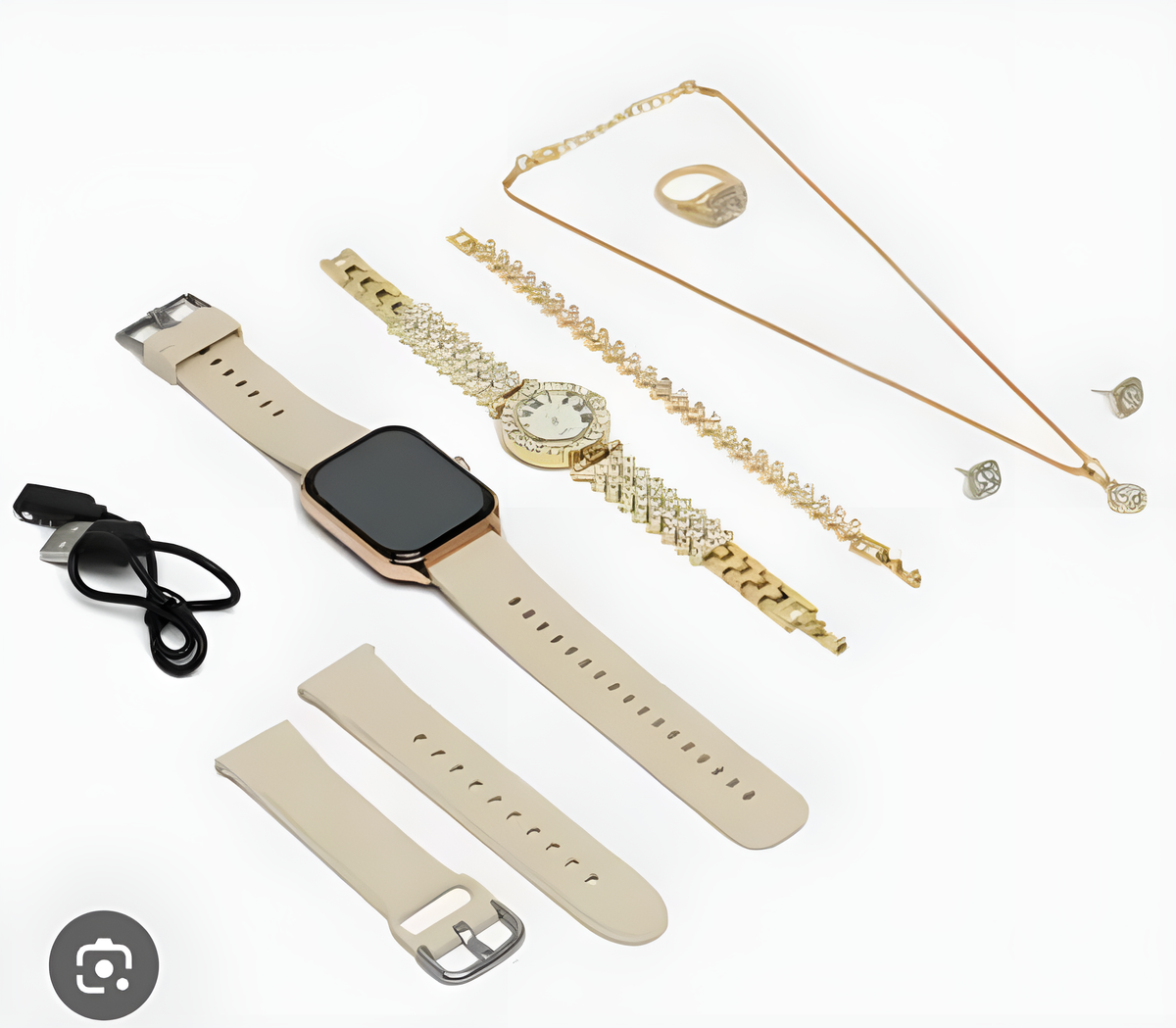 A58 Plus 6 in 1 - Smartwatch For Women | Best Quality Smart Watch For Girls | Perfect For Gift