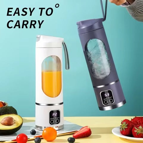 Portable USB Rechargeable Blender – Personal Smoothie Maker & Mini Juicer Cup for Shakes, Juices & Travel