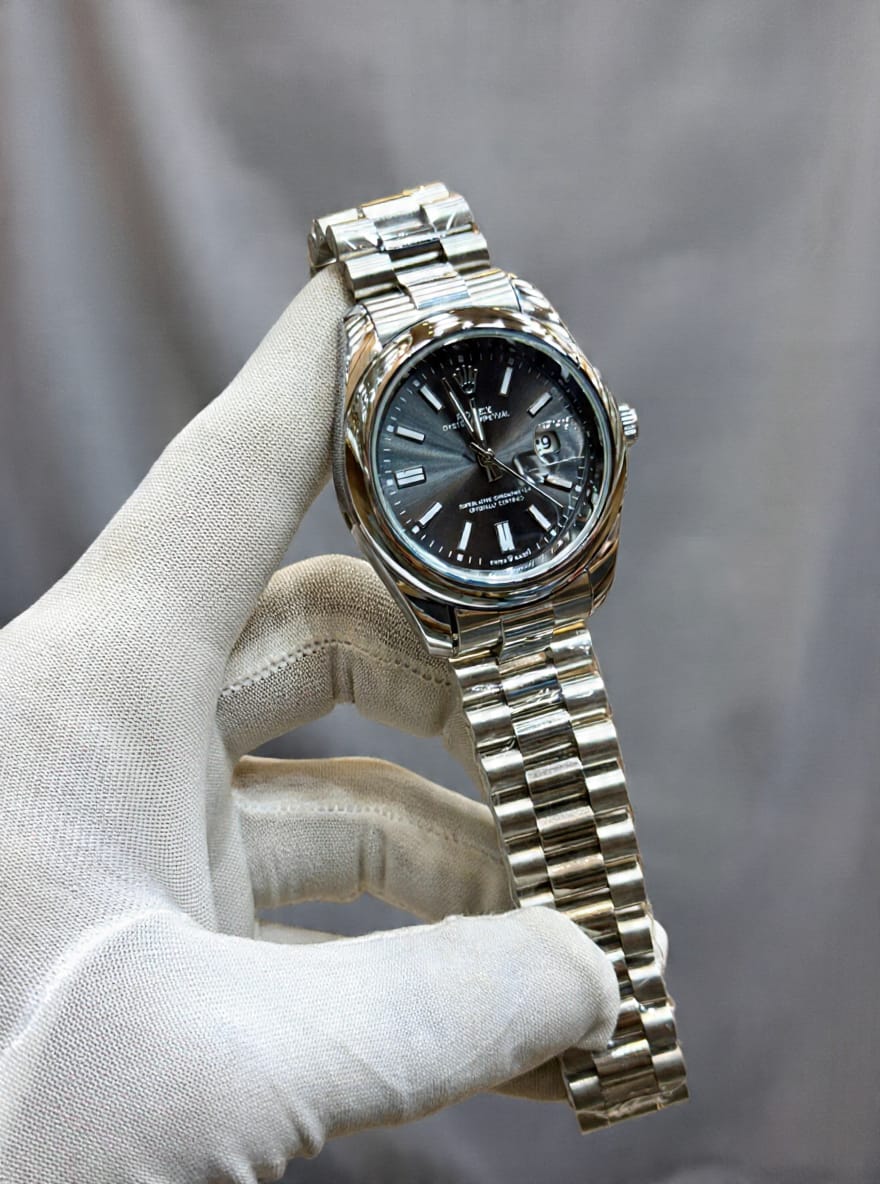 Rolex Style Oyster Perpetual Men's Watch