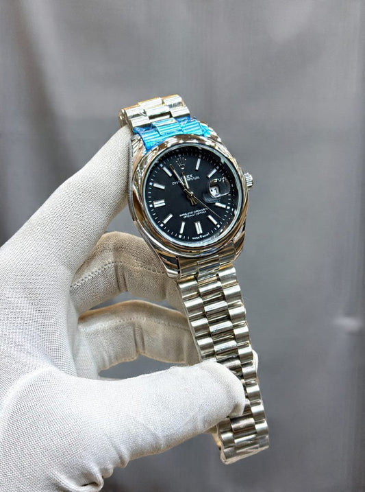 Rolex Style Oyster Perpetual Men's Watch