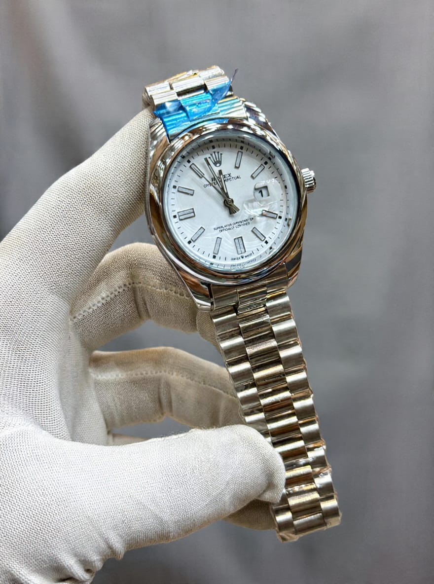 Rolex Style Oyster Perpetual Men's Watch