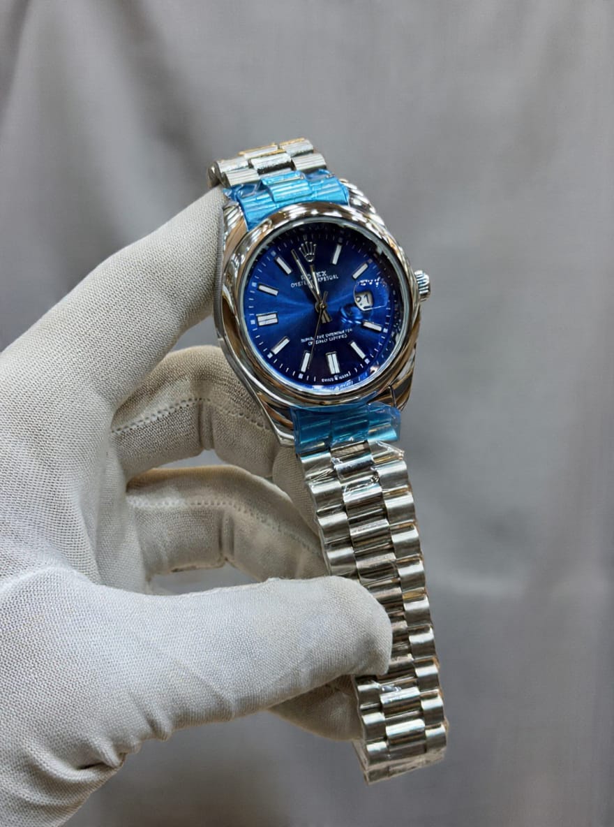 Rolex Style Oyster Perpetual Men's Watch